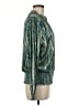Boston Proper Metallic Green Long Sleeve Blouse Size M - photo 4