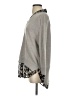 Brochu Walker Animal Print Solid Gray Wool Pullover Sweater Size S - photo 5