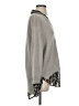 Brochu Walker Animal Print Solid Gray Wool Pullover Sweater Size S - photo 4