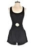Unbranded Solid Black Romper Size S - photo 1