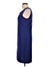 St. John Solid Blue Casual Dress Size 10 - photo 5