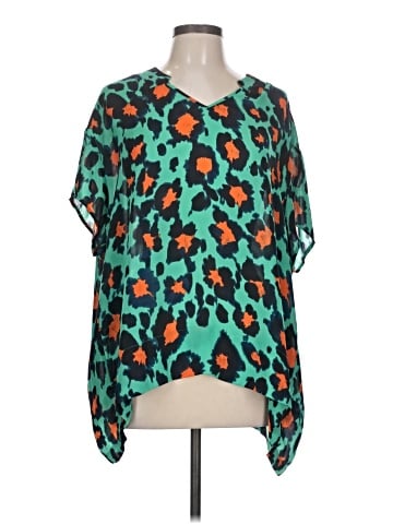 CAbi Short Sleeve Blouse (view 1)