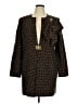 Moshita 100% Acetate Brown Coat Size 14 - photo 1