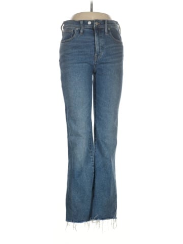Madewell Tall Cali Demi-Boot Jeans in Fleetwood Wash (view 1)