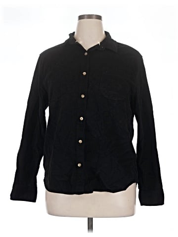 Jachs Girlfriend Long Sleeve Button-Down Shirt (view 1)