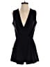 Valia Solid Black Romper Size S (estimated) - photo 1