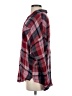 True Craft 100% Cotton Plaid Red Long Sleeve Button-Down Shirt Size S - photo 5
