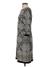 Wisp Graphic Gray Casual Dress Size 4 - photo 5