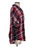 True Craft 100% Cotton Plaid Red Long Sleeve Button-Down Shirt Size S - photo 4