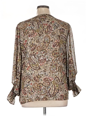 1.State 3/4 Sleeve Blouse (view 2)