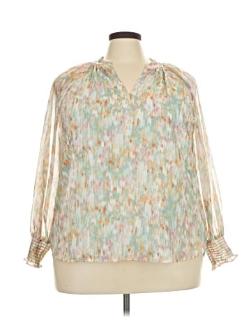 Philosophy Republic Clothing Long Sleeve Blouse (view 1)