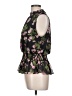 Olivaceous 100% Polyester Black Sleeveless Blouse Size L - photo 5