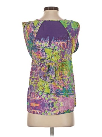 Tibi Sleeveless Silk Top (view 2)