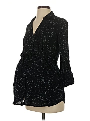 Motherhood 3/4 Sleeve Blouse (view 1)