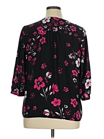 Elle 3/4 Sleeve Blouse (view 2)