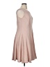Roz & Ali Solid Tan Casual Dress Size 14 - photo 4