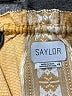 Saylor 100% Cotton Gold Short Sleeve Blouse Size XS - photo 7