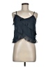 Thirty/Thirty 100% Polyester Blue Sleeveless Blouse Size M - photo 1
