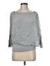 MADE IN ITALY Gray 3/4 Sleeve Top One size - photo 1