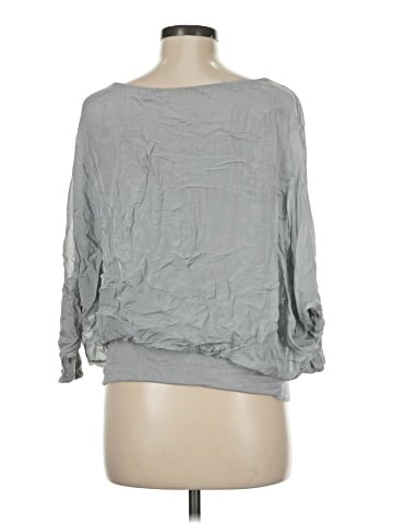 MADE IN ITALY 3/4 Sleeve Top (view 2)