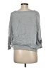 MADE IN ITALY Gray 3/4 Sleeve Top One size - photo 2