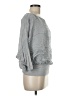 MADE IN ITALY Gray 3/4 Sleeve Top One size - photo 4