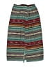 Basic Editions 100% Cotton Brown Teal Swimsuit Bottoms Size M - photo 1
