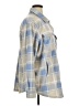 Ecothreads 100% Polyester Plaid Blue Fleece Size 1X - photo 4
