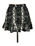Kivari 100% Rayon Animal Print Green Casual Skirt Size M - photo 2