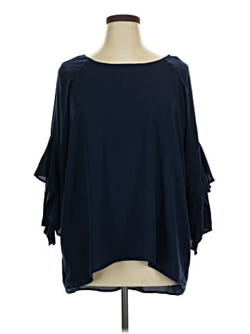 Gibson Latimer 3/4 Sleeve Blouse (view 1)