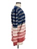Sonia Rykiel 100% Cotton Stripes Blue Pullover Sweater Size M - photo 4