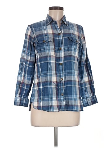 Current/Elliott 3/4 Sleeve Button-Down Shirt (view 1)