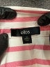 Ellos 100% Rayon Stripes Pink 3/4 Sleeve Button-Down Shirt Size 22 - photo 7