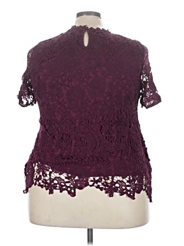 BLOOMCHIC Short Sleeve Blouse (view 2)