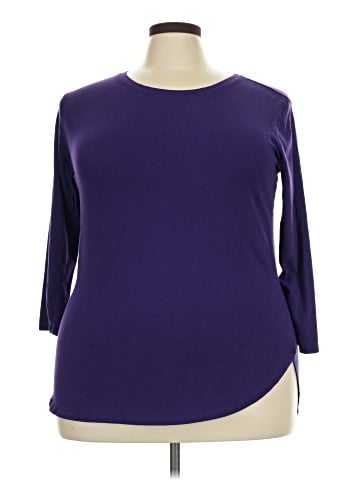 Isaac Mizrahi New York 3/4 Sleeve T-Shirt (view 1)