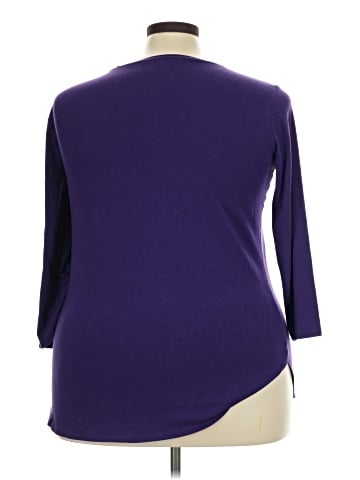 Isaac Mizrahi New York 3/4 Sleeve T-Shirt (view 2)