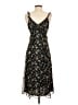 Bailey 44 100% Polyester Floral Black Casual Dress Size 0 - photo 2