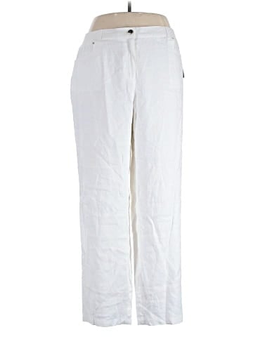 JM Collection Linen Pants (view 1)