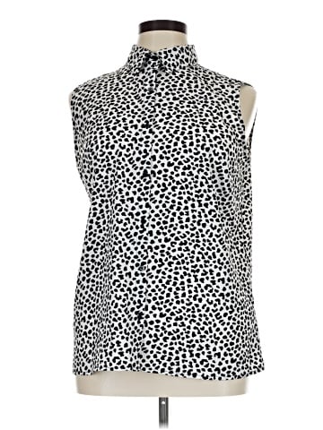 Attention Sleeveless Blouse (view 1)