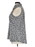 Attention 100% Polyester Animal Print Silver Sleeveless Blouse Size XL - photo 5