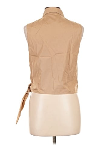 Vince. Sleeveless Button-Down Shirt (view 2)
