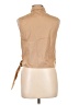 Vince. 100% Cotton Tan Sleeveless Button-Down Shirt Size 12 - photo 2