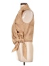 Vince. 100% Cotton Tan Sleeveless Button-Down Shirt Size 12 - photo 5