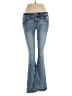 Miss Me Hearts Blue Jeans Size 26 waist - photo 1