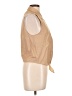 Vince. 100% Cotton Tan Sleeveless Button-Down Shirt Size 12 - photo 4