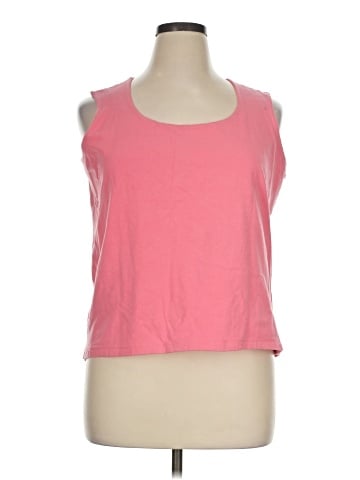 Liz Claiborne Sleeveless T-Shirt (view 1)
