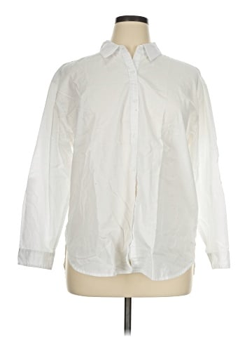 Gloria Vanderbilt Long Sleeve Button-Down Shirt (view 1)