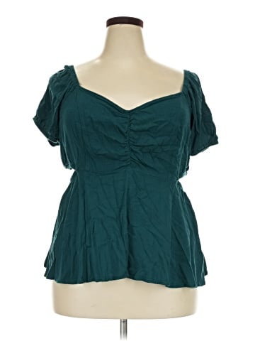Torrid Short Sleeve Blouse (view 1)