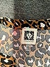 Anne Klein Animal Print Brown Short Sleeve Henley Size L - photo 7