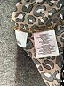 Anne Klein Animal Print Brown Short Sleeve Henley Size L - photo 8